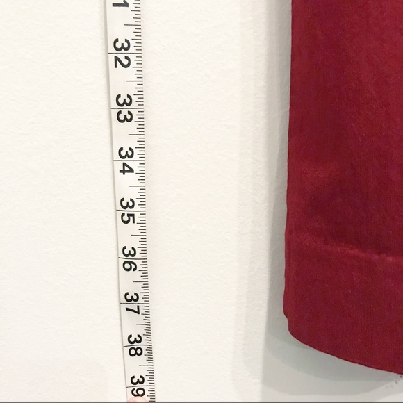 Women’s Burgundy Dress Pants-Sz 4 - Picture 7 of 8